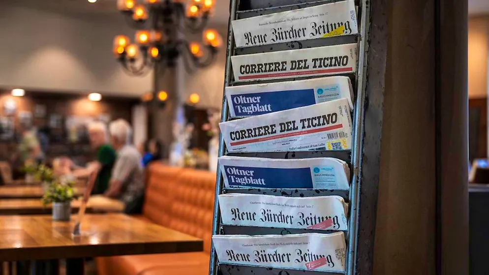 A referendum committee led by Team Freiheit is collecting signatures against the parliament's temporary increase in indirect press funding. (theme picture)