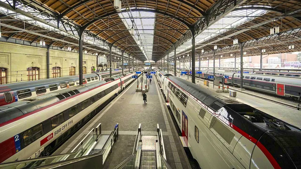 Due to the constant delays of trains from Germany, SBB is pulling the ripcord on two connections. They end in Basel and passengers have to change trains. (Archive image).
