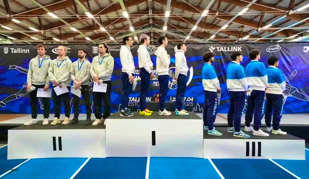 The Swiss U23 team causes a scandal in Estonia.