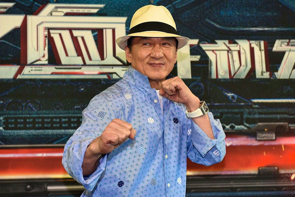 Actor Jackie Chan will be honored for his life's work at the Locarno Film Festival in 2025 (archive image).
