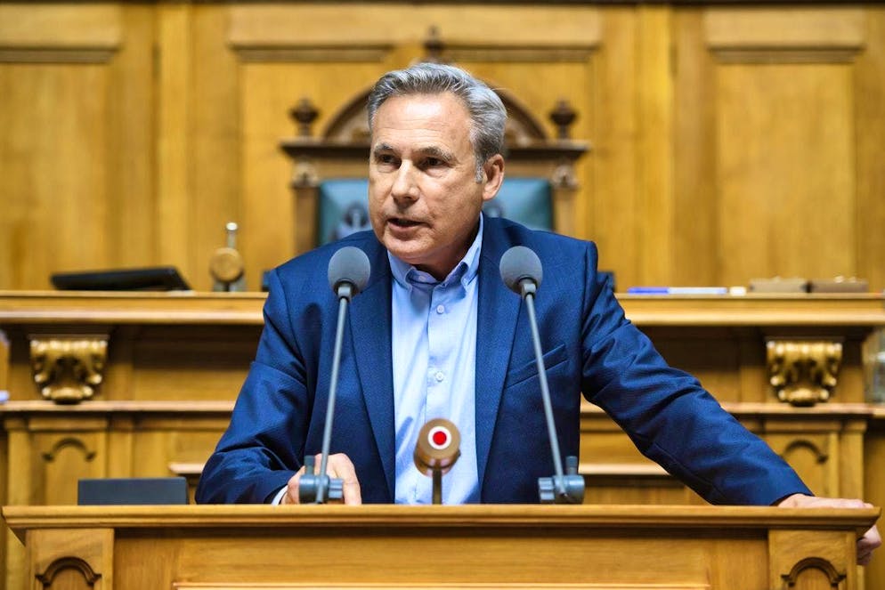 Confronted with a complaint: former National Councillor Adrian Amstutz.