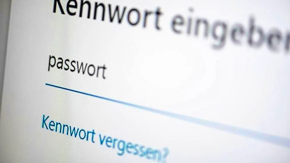 According to experts, anyone who uses the same password for all their logins is taking considerable risks. (archive image)