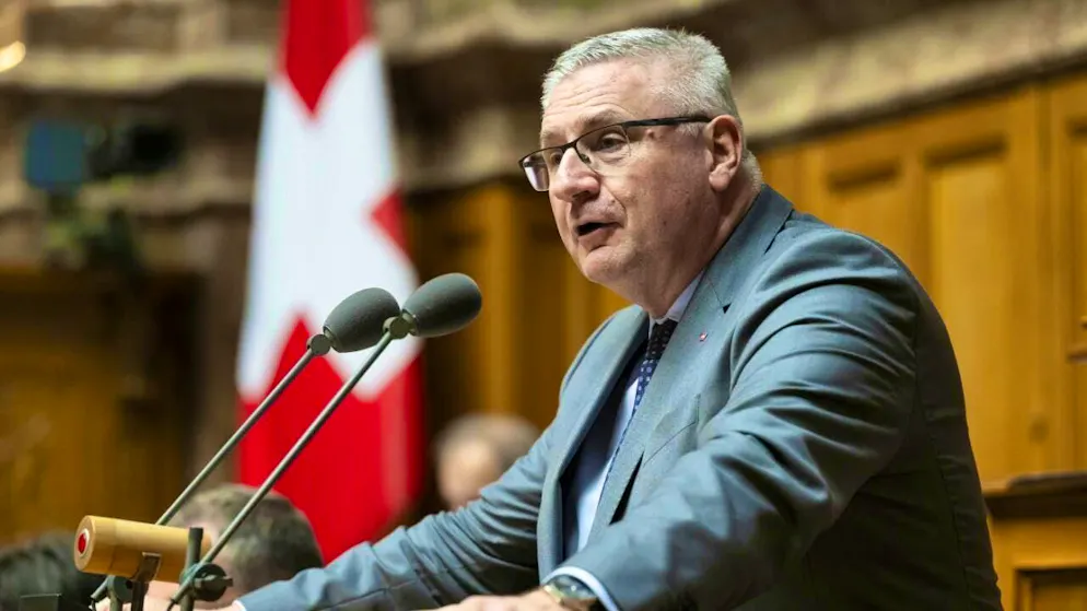 He remains at the head of the Aargau SVP: National Councillor Andreas Glarner. The cantonal party conference confirmed Glarner in office. (archive picture)
