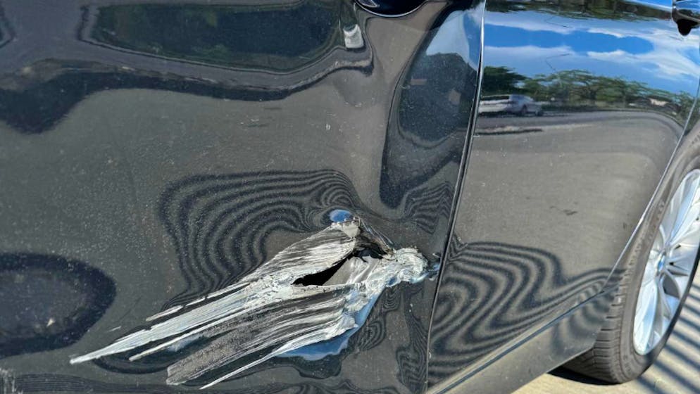 Accident in Diepoldsau SG. 