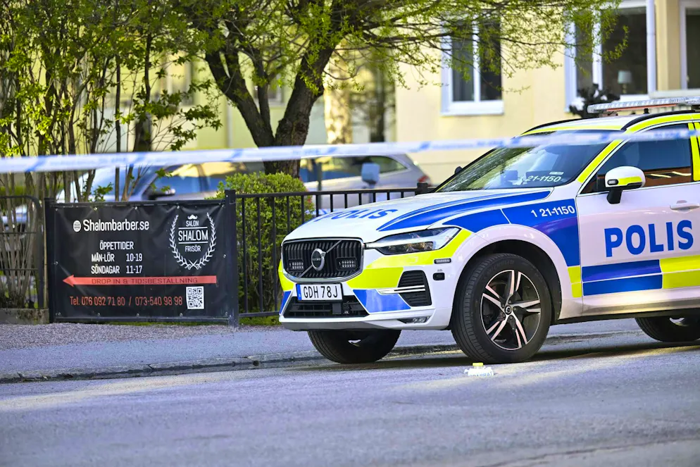 Shots that left three people dead have shaken the Swedish university town of Uppsala.