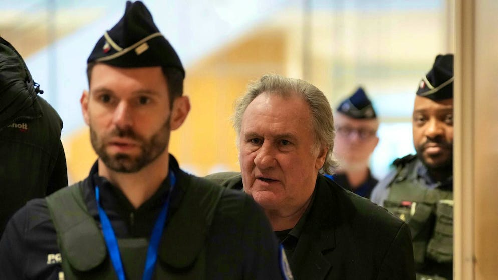 The public prosecutor's office accuses Depardieu of sexual assault and is demanding an 18-month prison sentence.