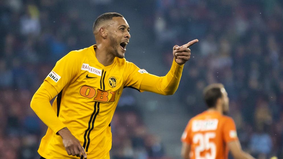 Guillaume Hoarau (YB) schoss 2018/2019 24 Tore für YB.