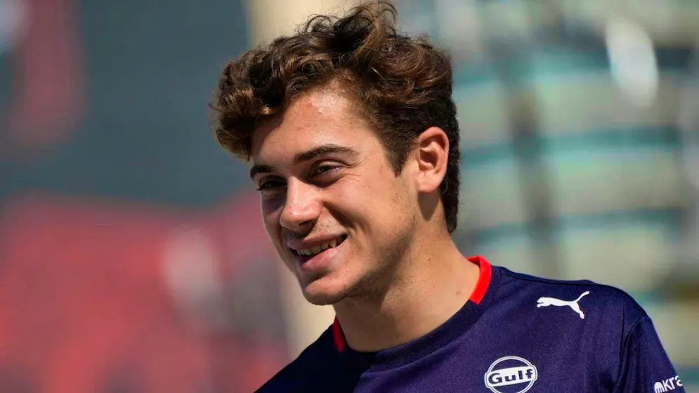 Franco Colapinto can now take the wheel