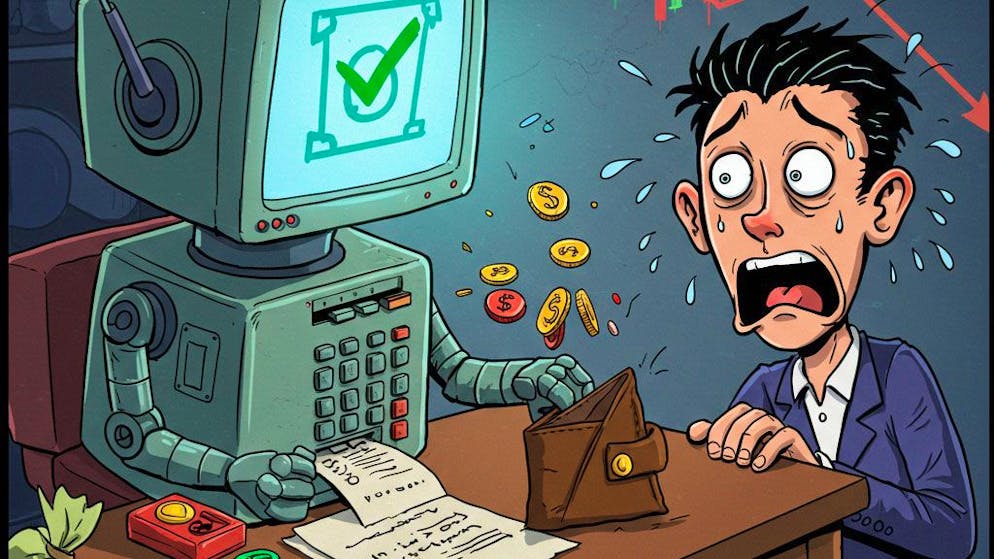 Wer sich dank KI das schnelle Geld erhofft wird in den meisten Fällen eher enttäsucht.