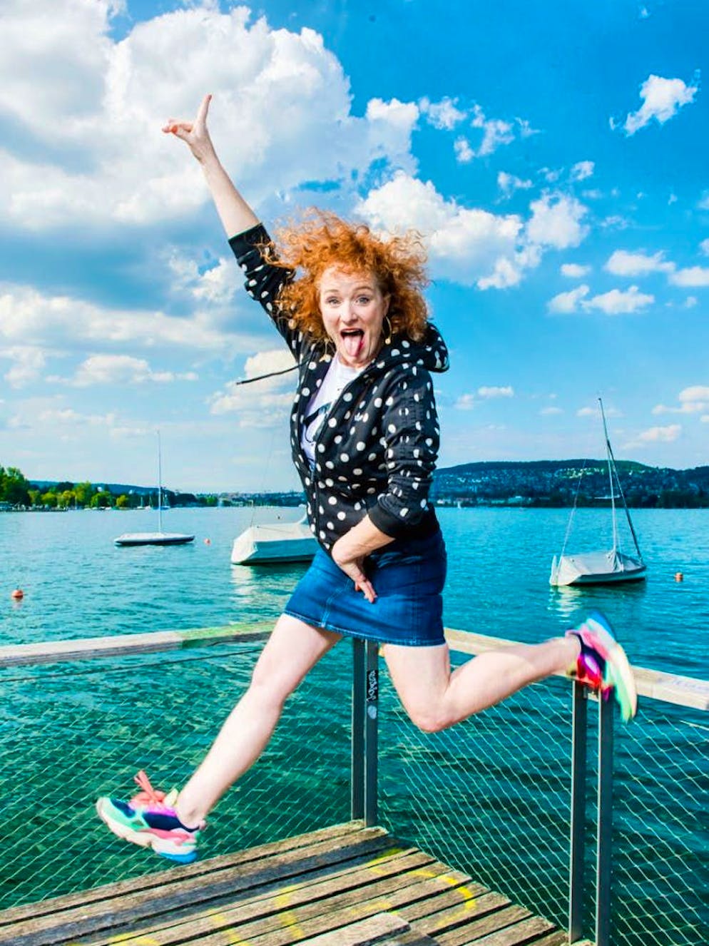 "The longer I've been here, the more I'm convinced that our capitalist system doesn't allow equal rights for women and men." Fabienne Hadorn.