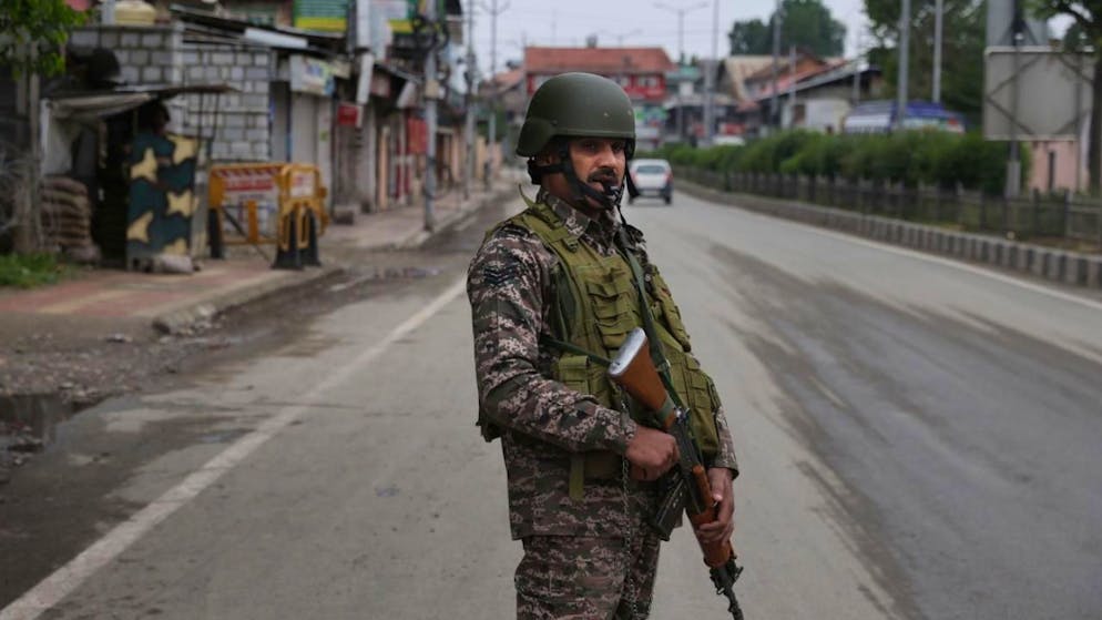Au moins neuf personnes ont été tuées et 31 autres blessées vendredi soir dans un poste de police de la région indienne du Cachemire (archives).