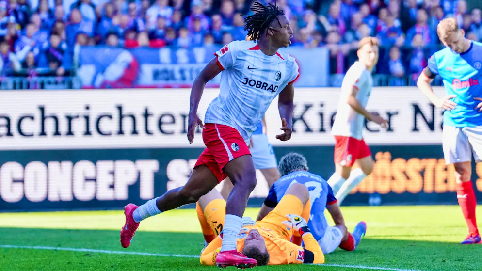 Bundesliga. Le Genevois Johan Manzambi brillant, les deux relégués connus