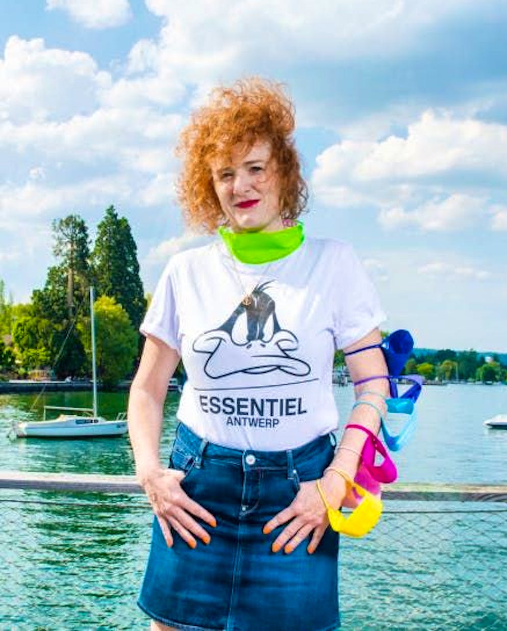 "It's crazy what happens on stage in interaction with the audience": Fabienne Hadorn.