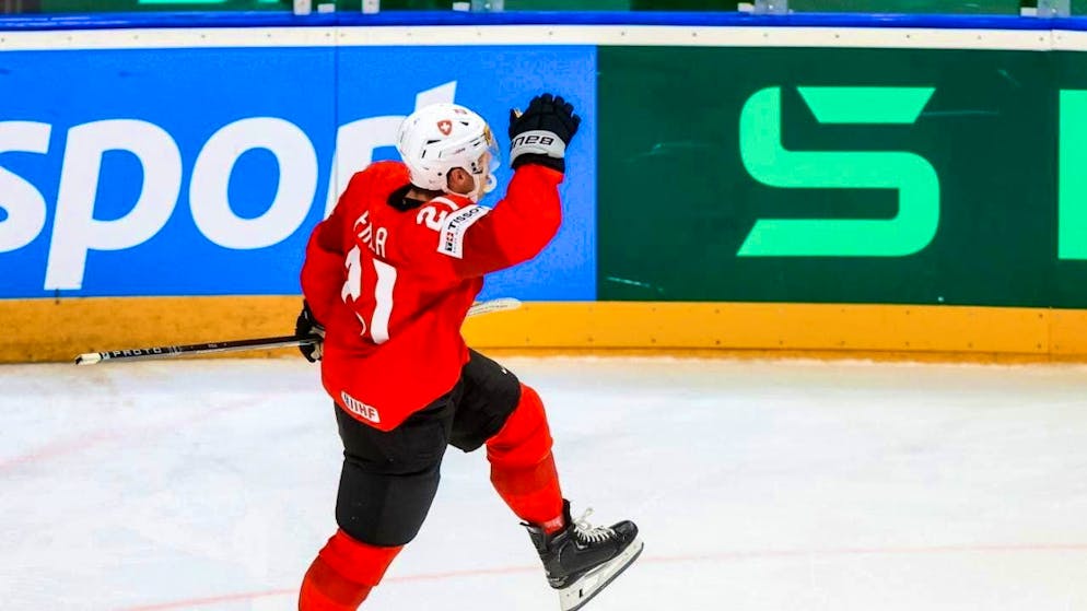 The outstanding player a year ago, now also at the World Championships in Denmark: Kevin Fiala