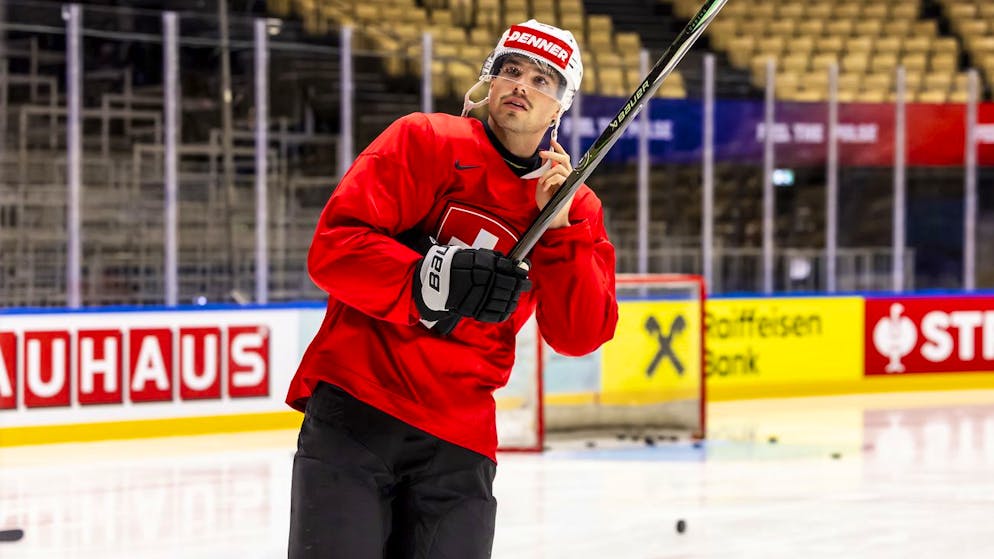 Ein Assist, zwei Pfostenschüsse und einige Kabinettstückchen – Kevin Fiala konnte an der Eishockey-WM nur Stunden nach seiner Ankunft bereits brillieren.