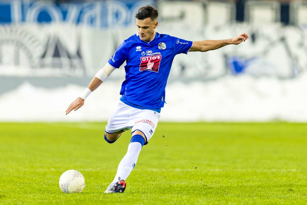 Luzern ist sehr zufrieden mit dem jungen Leih-Spieler Aleksandar Stankovic (3 Tore und 2 Vorlagen.)