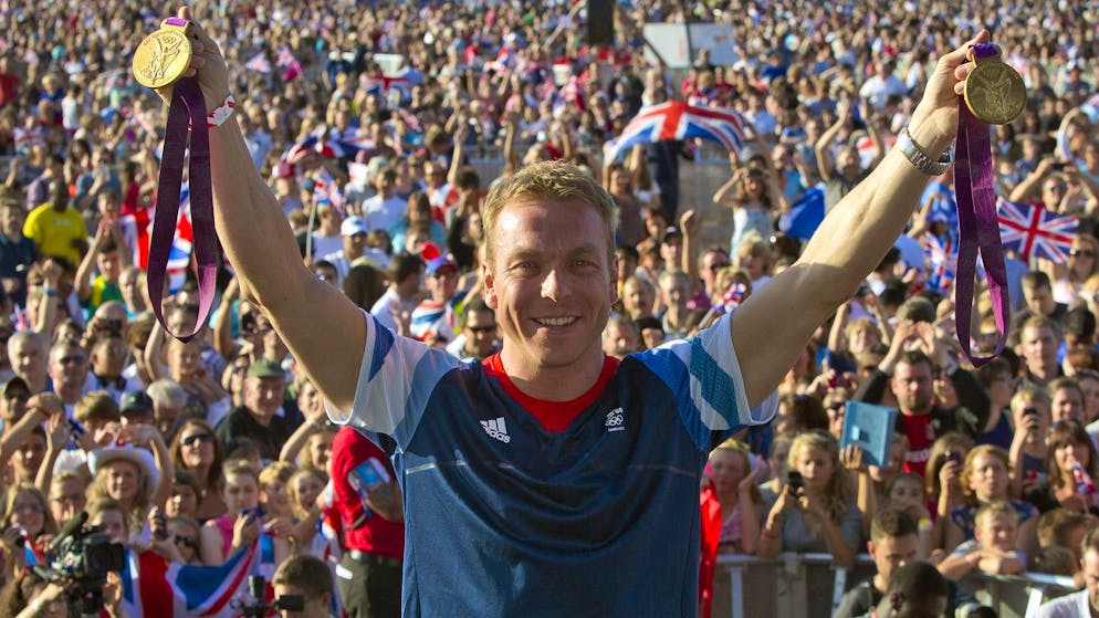 Chris Hoy avait remporté deux médailles d'or aux JO de Londres en 2012.