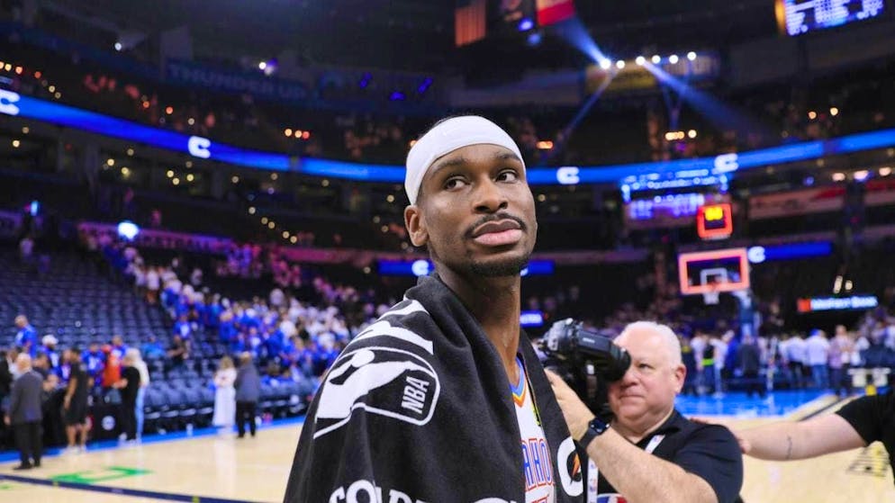 Shai Gilgeous-Alexander was once again the Thunder's best shooter
