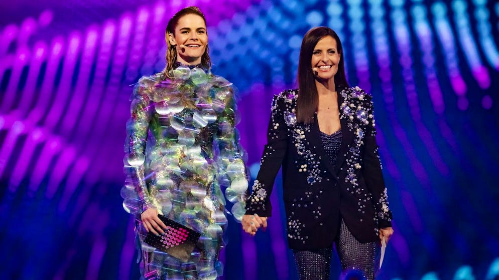 Starkes Moderatorinnen-Duo: Hazel Brugger (links) und Sandra Studer,.