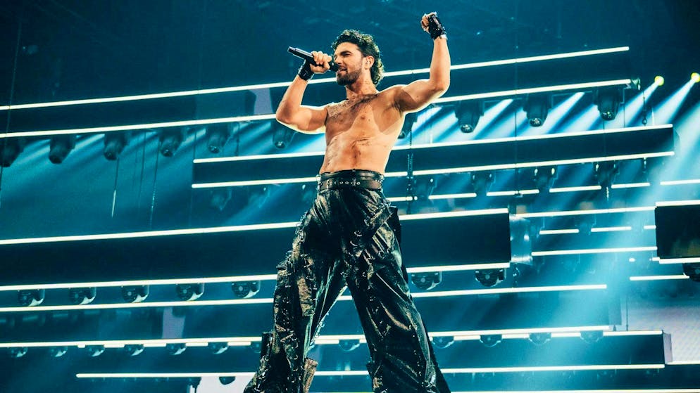 ESC 2025: Outfits in the second semi-final. Parg from Armenia fought his way into the final with "Survivor". The top obviously didn't make it, but his high-waisted leather pants did.