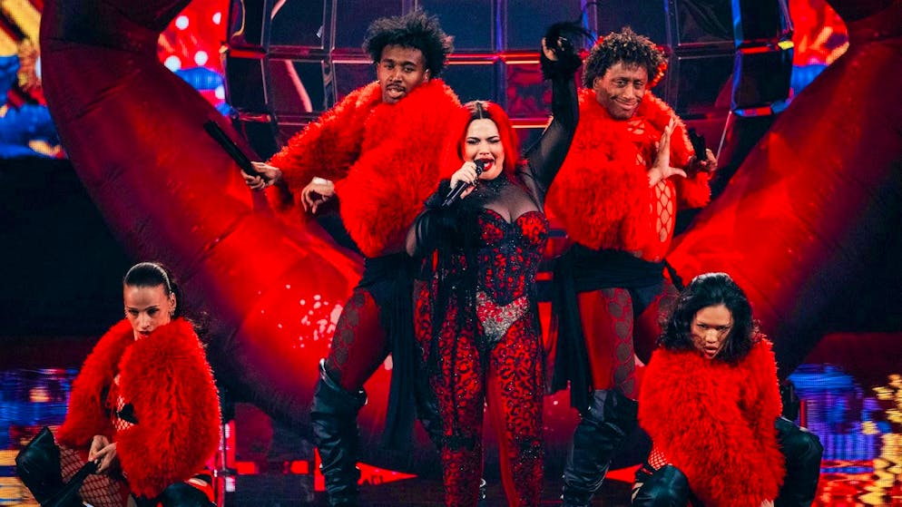 ESC 2025: Outfits in the second semi-final. Miriana Conte showed her seductive side with her song "Serving" and a trendy leopard outfit in red. The result: Malta is in the final.