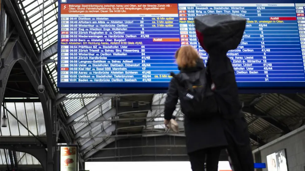 La gare d'Olten occupe une position stratégique sur le réseau (Archives).