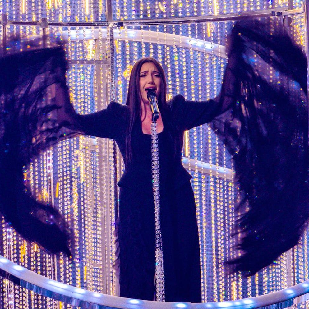 Zwischenfall am ESC. Farbattacke auf israelische Sängerin nur knapp verhindert