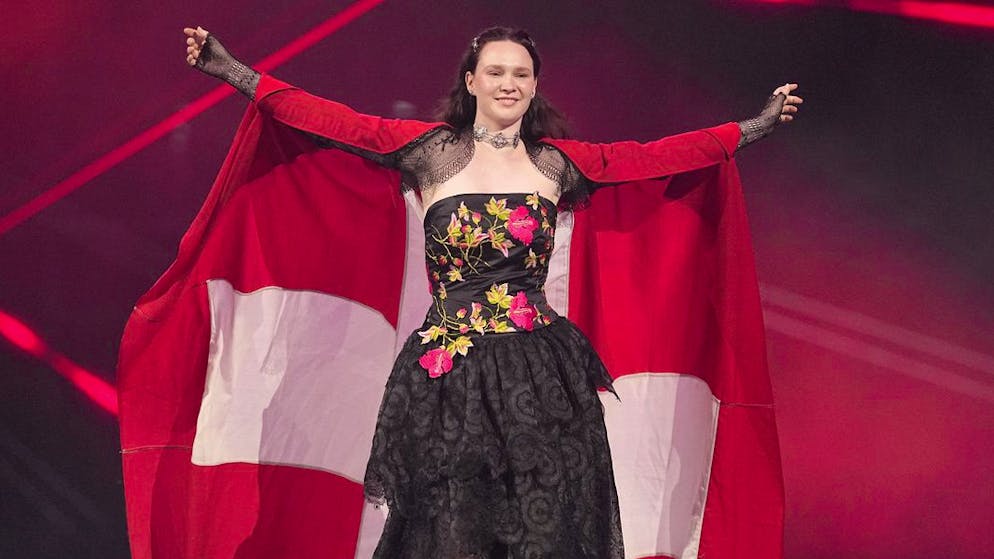 Zoë Më after the ESC final. 