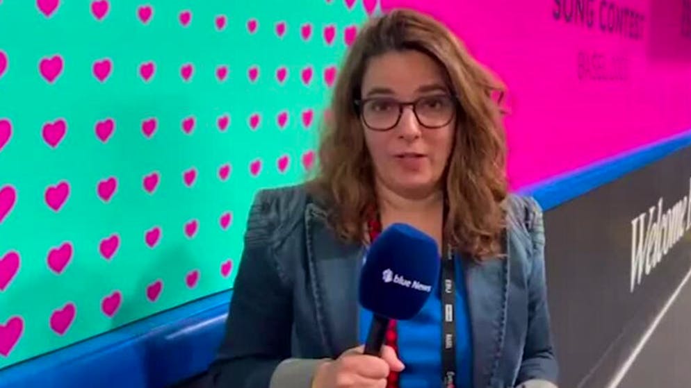 blue News on location. So, now it's over - this is how we experienced the ESC final