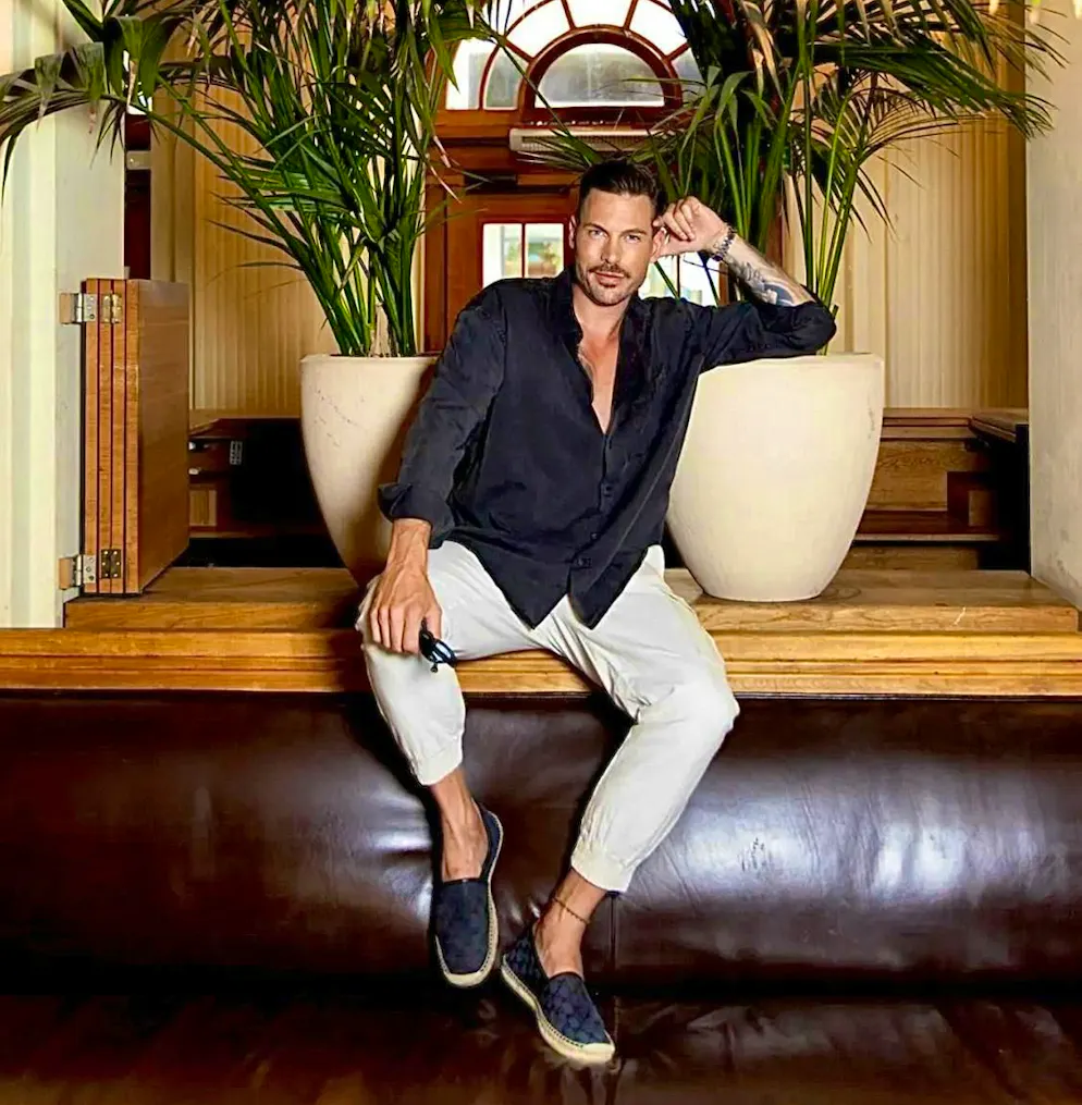 "I'm much harder on myself when it comes to beauty than I am on my fellow human beings": Reto Hanselmann.