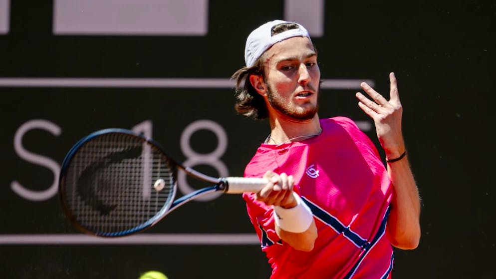 Out in der Qualifikation: Der Genfer Kilian Feldbausch (ATP 514) kann den Heimvorteil beim ATP-250-Turnier in Genf nicht nutzen