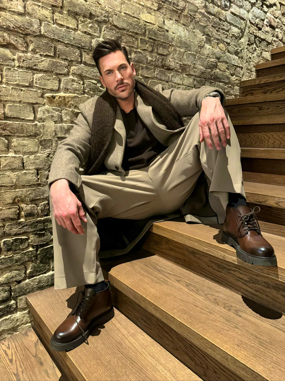 "I had my first plastic surgery when I was 20 and had my nose done": Reto Hanselmann.