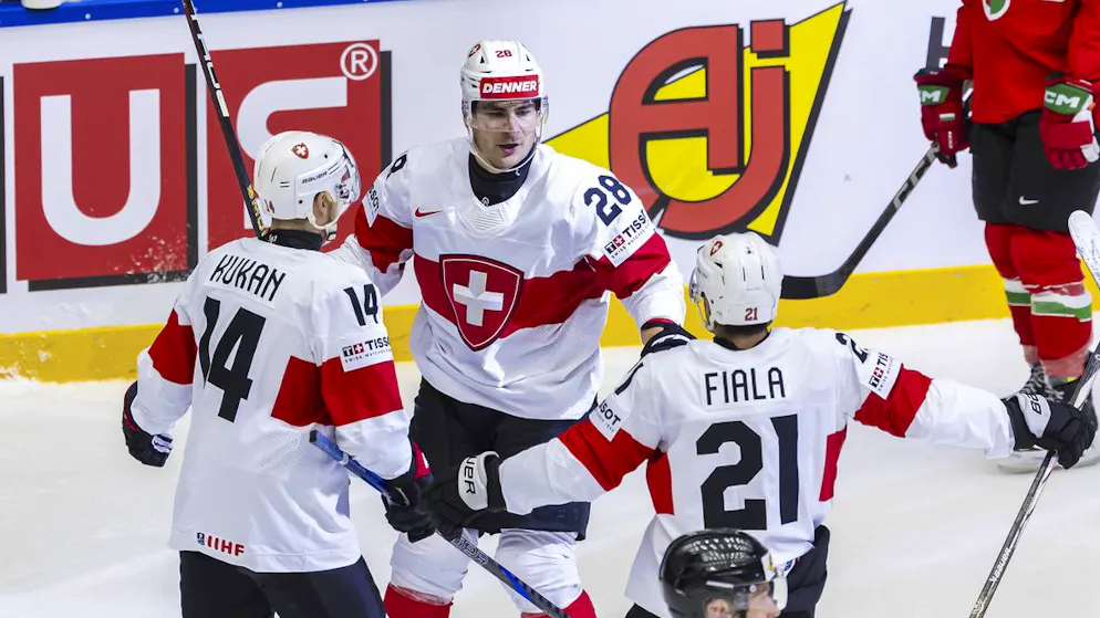 Mondiali di hockey. La Svizzera liquida 10 a 0 l'Ungheria
