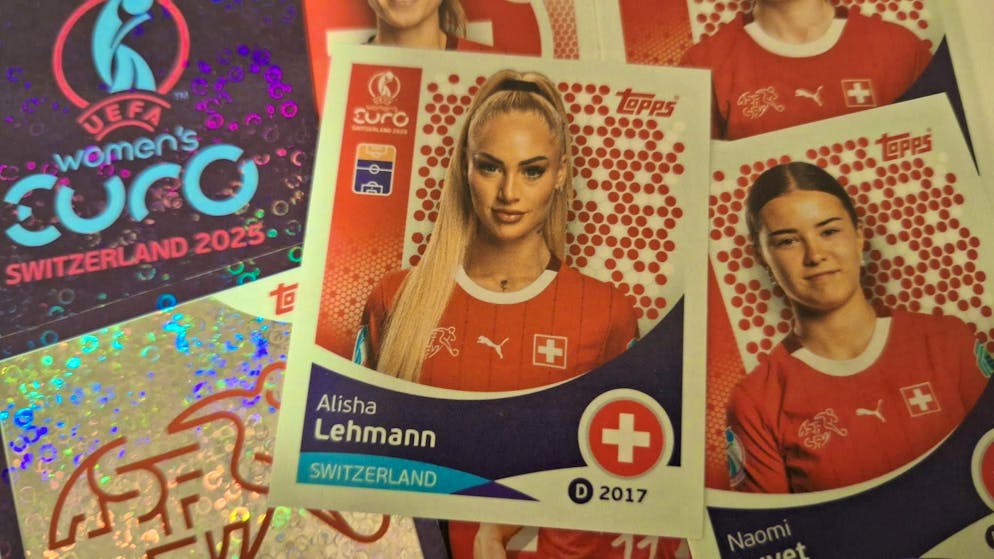 Nell'album delle figurine di Topps per i prossimi Europei femminili di calcio c'è Alisha Lehmann...