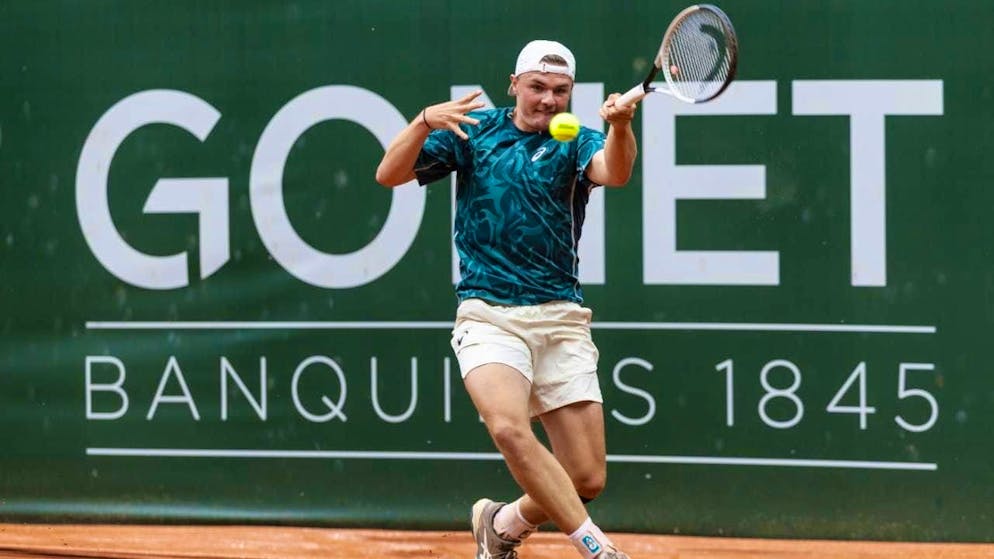 Dominic Stricker failed to make a breakthrough in Geneva