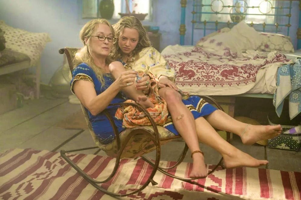 The mother-daughter duo Donna (Meryl Streep) and Sophie (Amanda Seyfried) touched an audience of millions in the first "Mamma Mia!" movie.