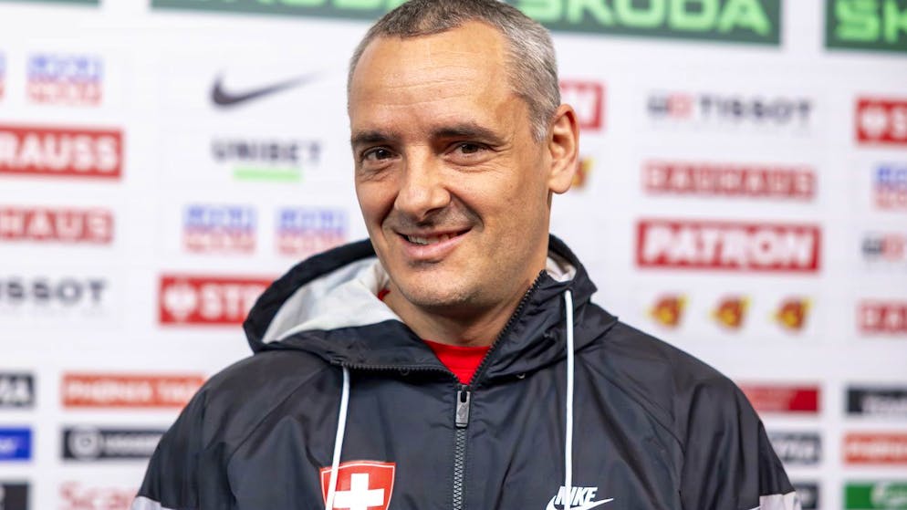 Jan Cadieux, heureux d'être dans le staff de l'équipe de Suisse