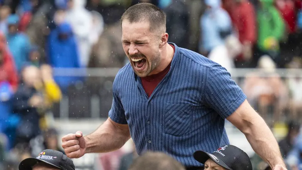 Die 10 besten Schwinger unser Zeit (2025). Fabian Staudenmann führt die Jahreswertung vor dem Eidgenössischen an (273 Punkte).