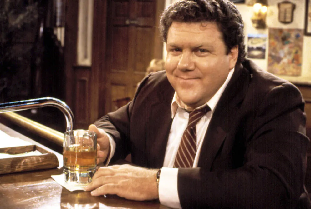 George Wendt nel film "Cheers"