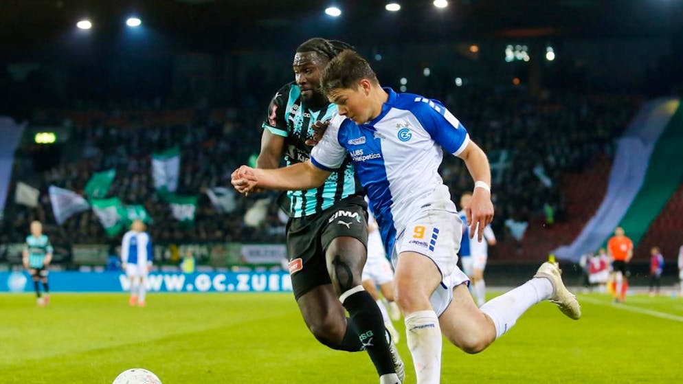 GC-Stürmer Nikolas Muci schoss das wegweisende 1:0 gegen St. Gallen
