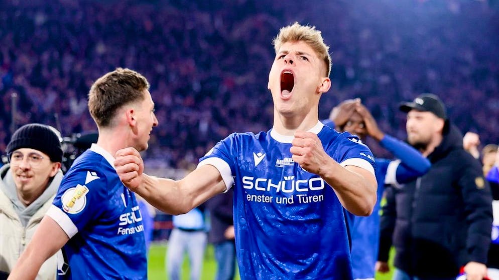 Arminia Bielefeld, club de troisième division, a créé la sensation en se hissant jusqu’en finale.