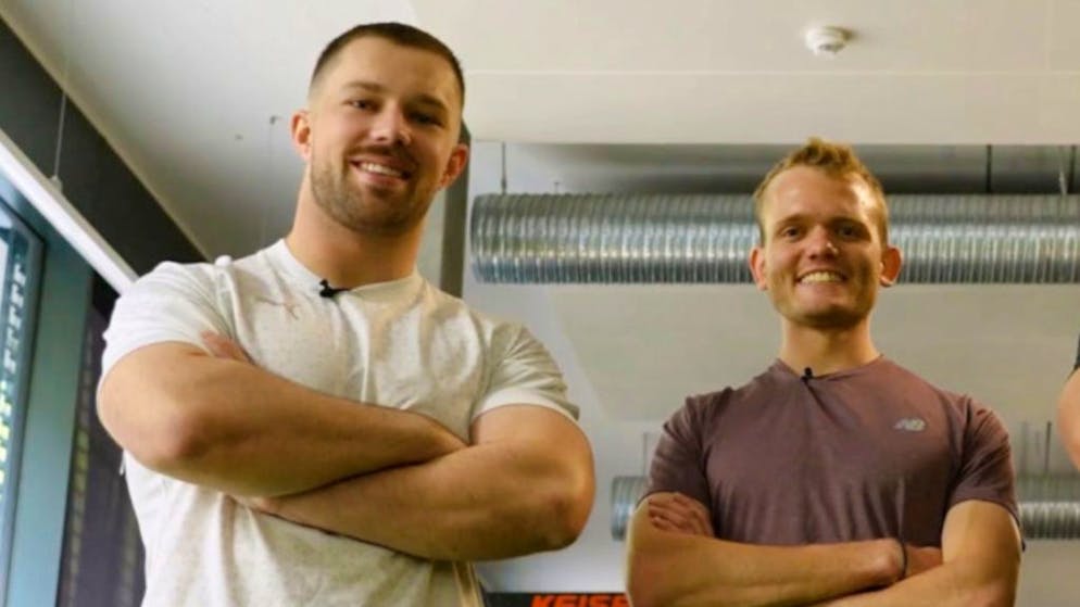 blue Sport Reporter schwitzt mit. So hart trainiert Top-Schwinger Staudenmann für den Königstitel