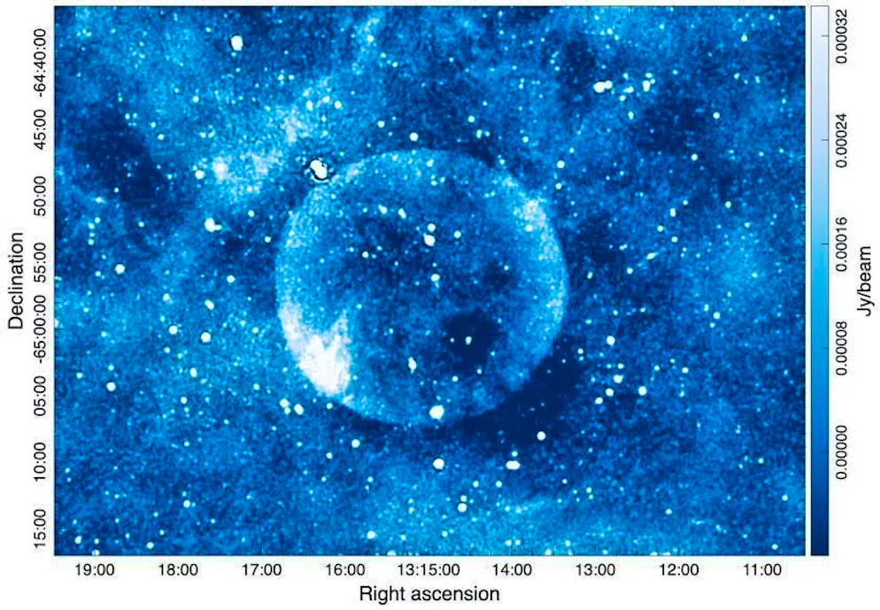 I ricercatori hanno pubblicato una seconda immagine della sfera.