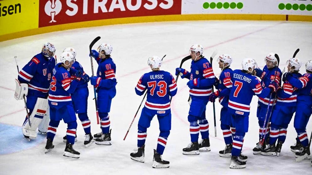 The American players are delighted to have reached the final of the World Cup