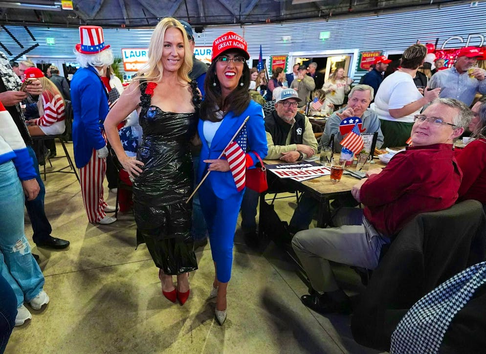 The maga look of the Trump women: When style gets political - Gallery. Congresswoman Boebert (right) is known for her aggressive demeanor. (archive picture)