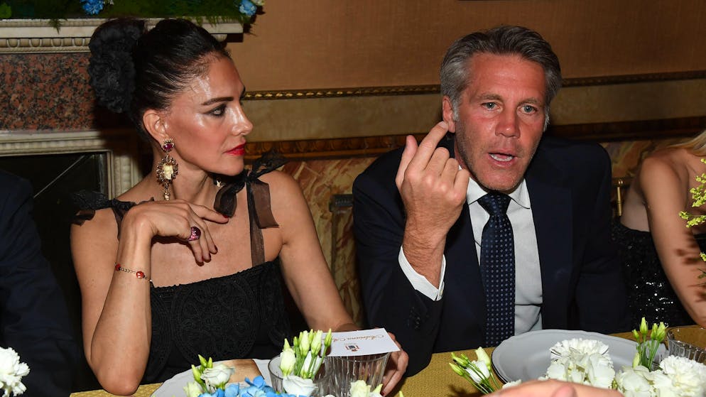 Emanuele Filiberto e Adriana Abascal.