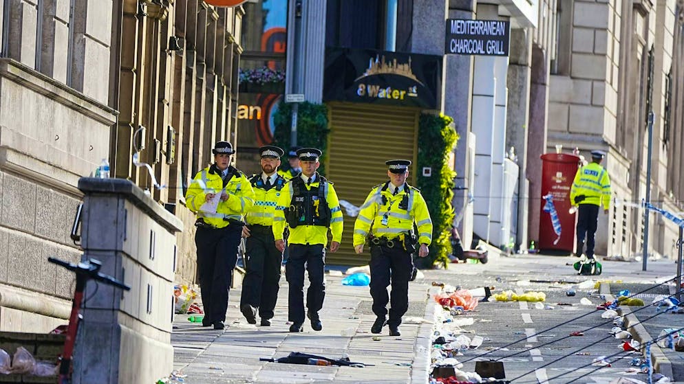 The investigation is ongoing the day after the incident.