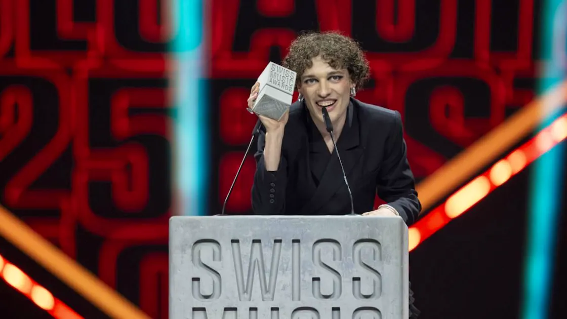 Nemo takes home two of four trophies at the Swiss Music Awards