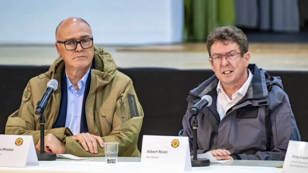 Blatten. Rösti: «Gli abitanti devono avere futuro nella Lötschental»