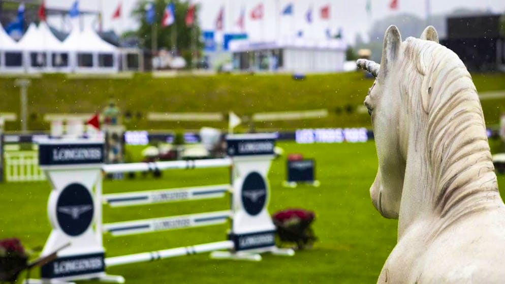 The "Preis Suttero" heralds the start of the CSIO St. Gallen on the Gründenmoos. (archive picture).